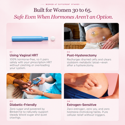 NAD+Berberine 4-IN-1 Intimate Balance Vaginal Capsules