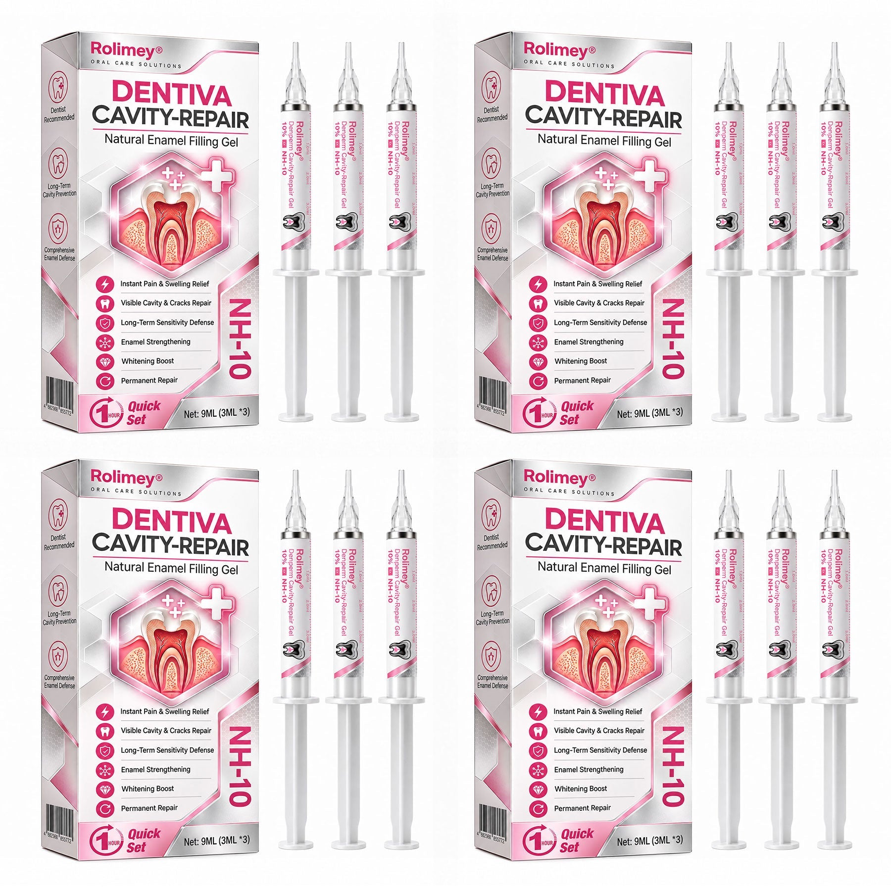 4 Boxes 🪥 All Teeth Strengthening