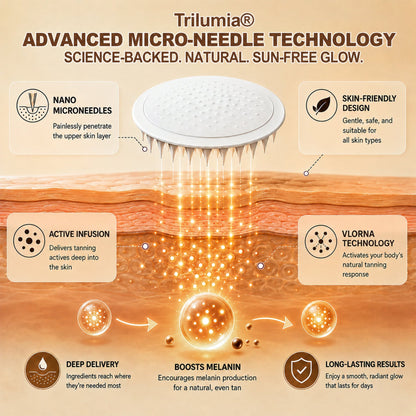 ☀️𝑶𝒇𝒇𝒊𝒄𝒊𝒂𝒍 𝑺𝒕𝒐𝒓𝒆 | ☀️ Trilumia® 𝐒𝐮𝐧𝐥𝐞𝐬𝐬 𝐈𝐧𝐬𝐭𝐚𝐧𝐭 𝐁𝐫𝐨𝐧𝐳𝐞 𝐓𝐚𝐧𝐧𝐢𝐧𝐠 𝐌𝐢𝐜𝐫𝐨𝐧𝐞𝐞𝐝𝐥𝐞 𝐏𝐚𝐭𝐜𝐡 🇺🇸 (𝐉𝐮𝐬𝐭 𝐨𝐧𝐜𝐞 𝐚 𝐝𝐚𝐲) 𝐕𝐢𝐬𝐢𝐛𝐥𝐞 𝐁𝐫𝐨𝐧𝐳𝐞 𝐆𝐥𝐨𝐰 𝐢𝐧 𝟕 𝐃𝐚𝐲𝐬 ✅ 𝐍𝐨 𝐔𝐕, 𝐍𝐨 𝐎𝐫𝐚𝐧𝐠𝐞, 𝐍𝐨 𝐒𝐭𝐫𝐞𝐚𝐤𝐬, 𝐍𝐨 𝐃𝐇𝐀, 𝐍𝐨 𝐌𝐞𝐬𝐬.