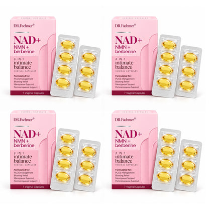 NAD+Berberine 4-IN-1 Intimate Balance Vaginal Capsules