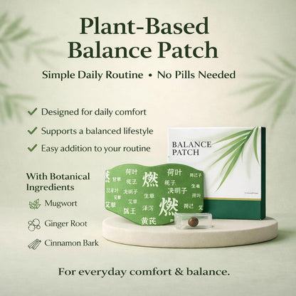 Herbal Balance Patch — Japanese Kampo Formula