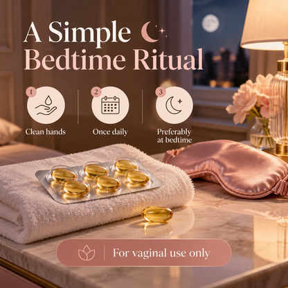 NAD+Berberine 4-IN-1 Intimate Balance Vaginal Capsules