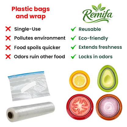 Remifa® Silicone stretch pods🍅🥑