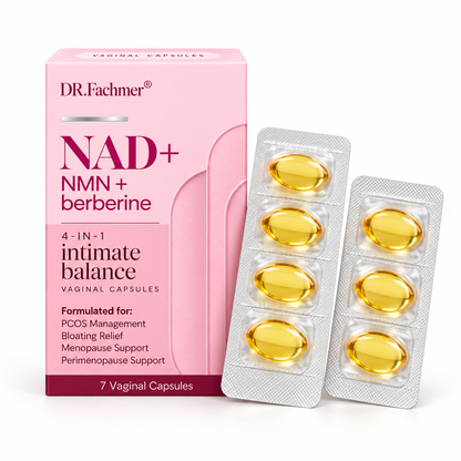 NAD+Berberine 4-IN-1 Intimate Balance Vaginal Capsules