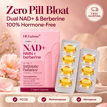 NAD+Berberine 4-IN-1 Intimate Balance Vaginal Capsules