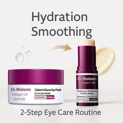 [Dr.Malexin Official] Collagen Lift Eye Stick + Patch Duo