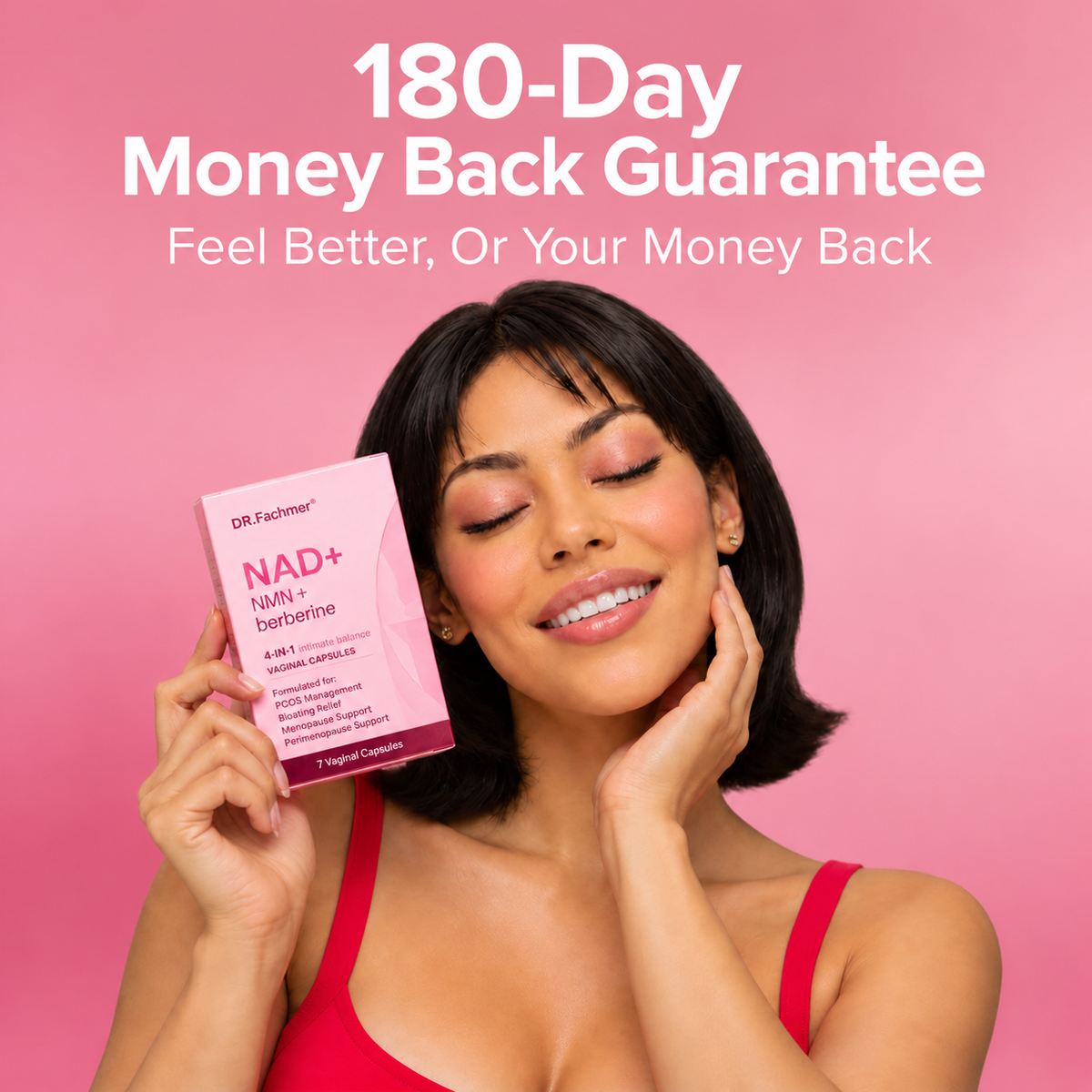 NAD+Berberine 4-IN-1 Intimate Balance Vaginal Capsules